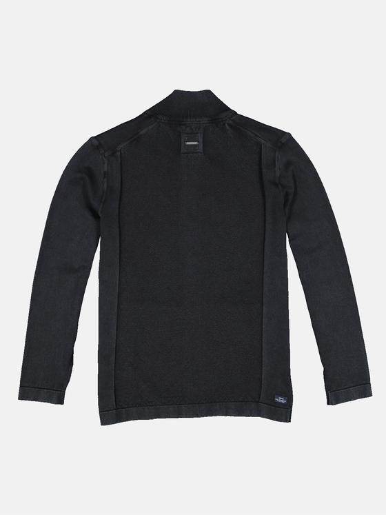 engbers Herren Strickjacke strukturiert Anthrazit 33399