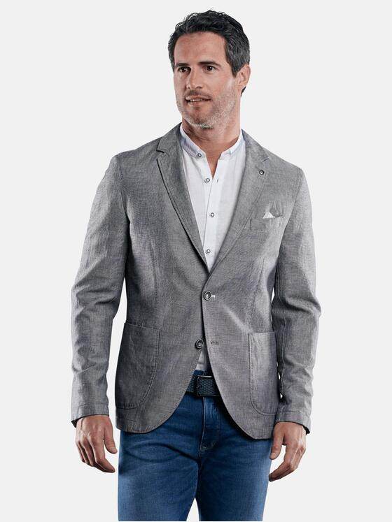 engbers Herren Freizeit-Sakko slim fit Kieselgrau 29131