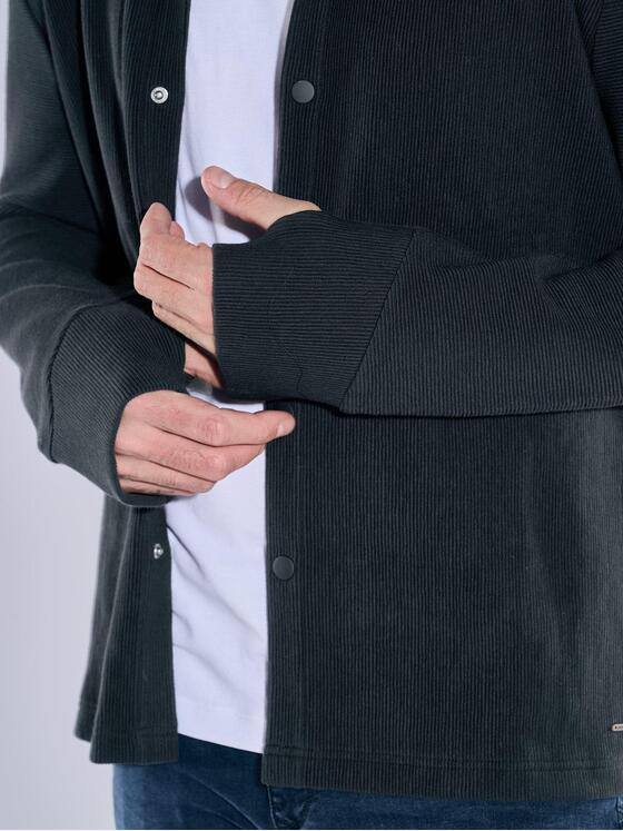 emilio adani Herren Polo-Shirt Langarm Schwarz 38323