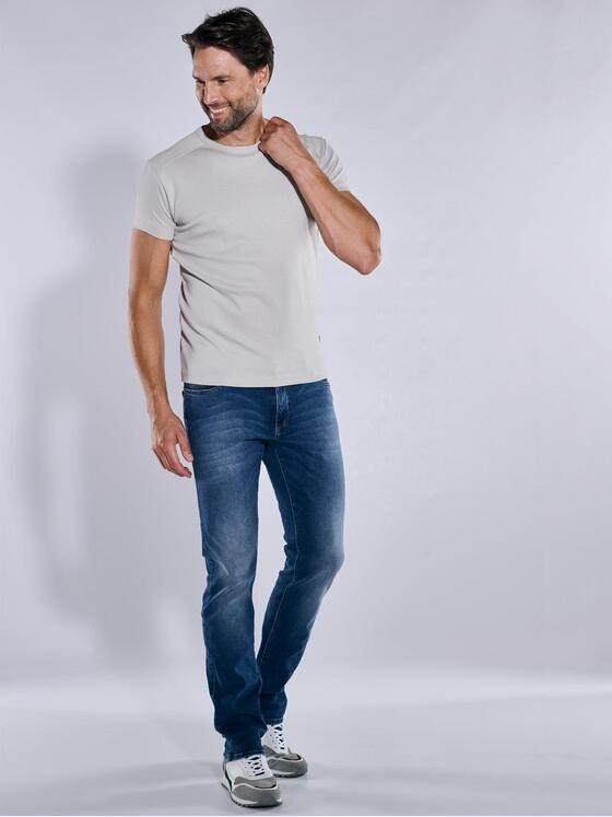 engbers Herren Basic-Shirt My Favorite organic Silbergrau 35694