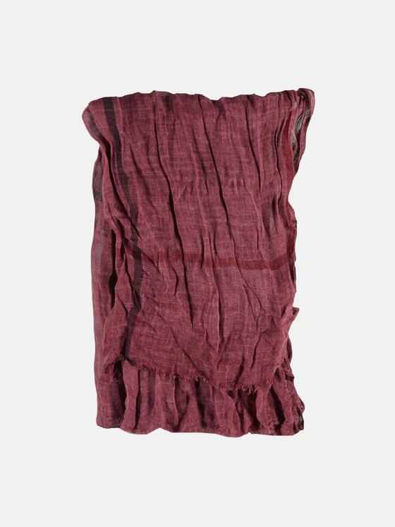 engbers Herren Schal gemustert Tomatenrot 24296