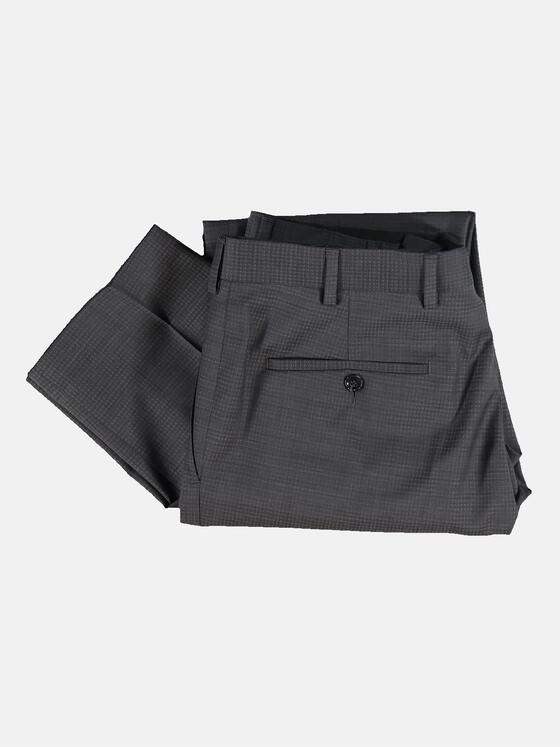 emilio adani Herren Anzughose slim fit Grau 32193