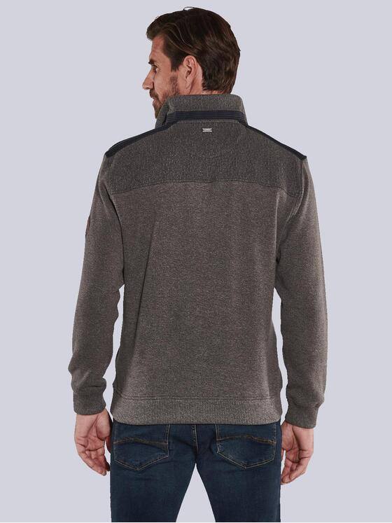 engbers Herren Sweatshirt uni Braun 35650