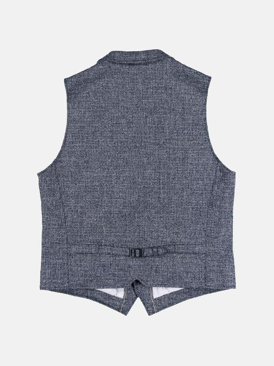 emilio adani Herren Die Sommerweste Blau 30646