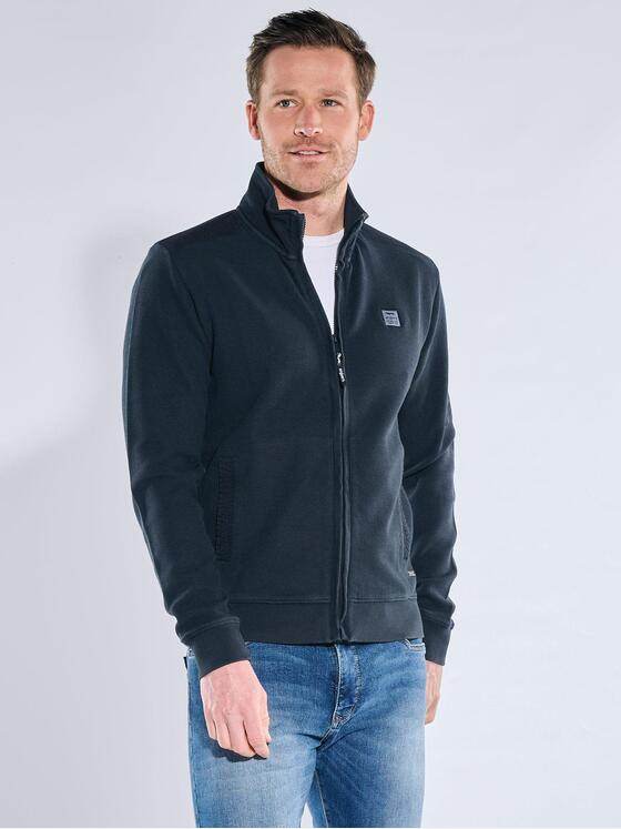 engbers Herren Sweatjacke Stehbund Saphirblau 40049