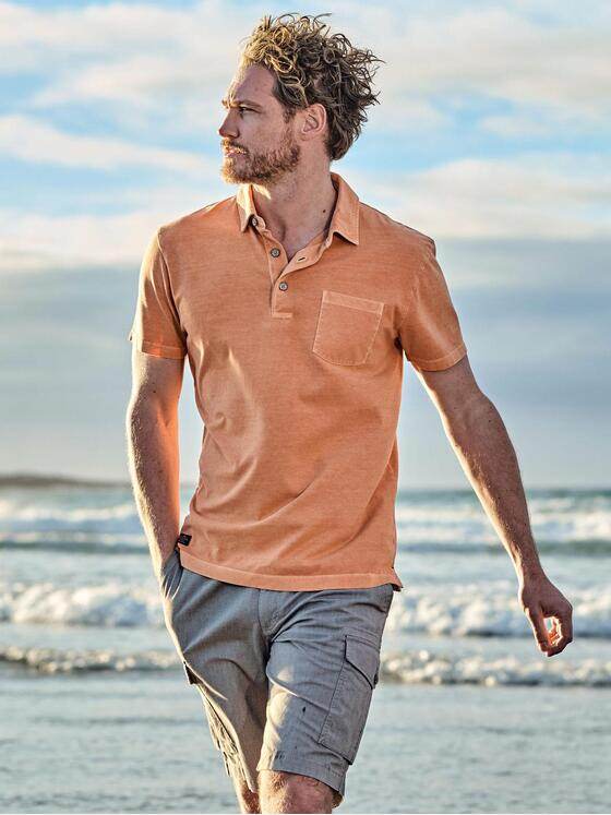 engbers Herren Poloshirt Orange 38921