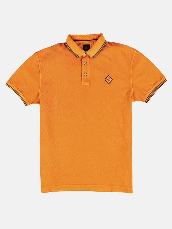 engbers Herren Poloshirt sportiv Dunkelorange 31783