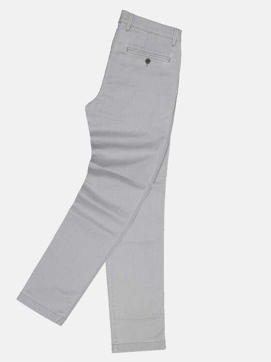 emilio adani Herren Jeans-Chino aus Bio-Baumwolle Grau 32676