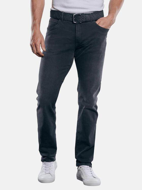 engbers Herren Softe High Stretch Denim mit gerader Passform Schwarz 29790