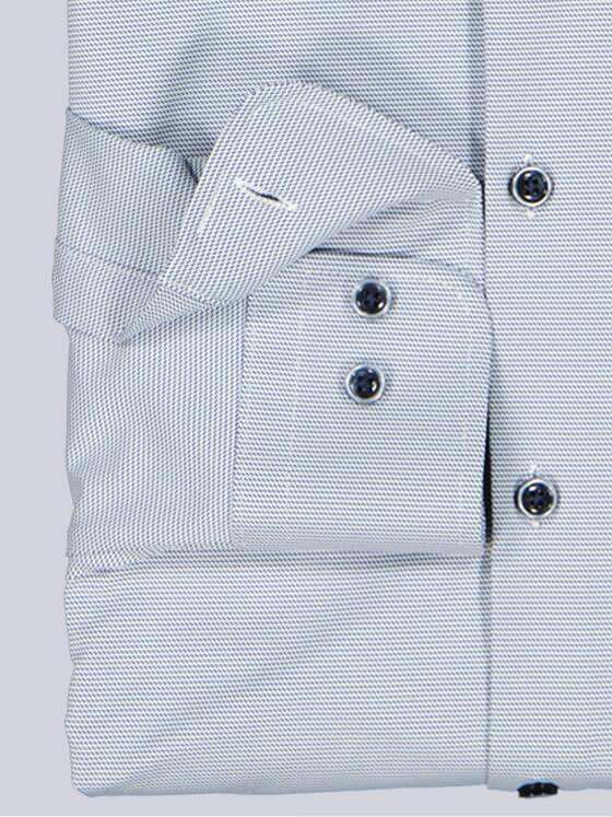 emilio adani Herren Hemd uni Brilliantblau 39853