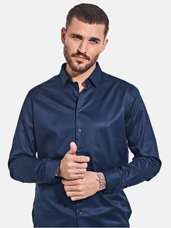 emilio adani Herren Hemd "My Favorite" Blau 30630