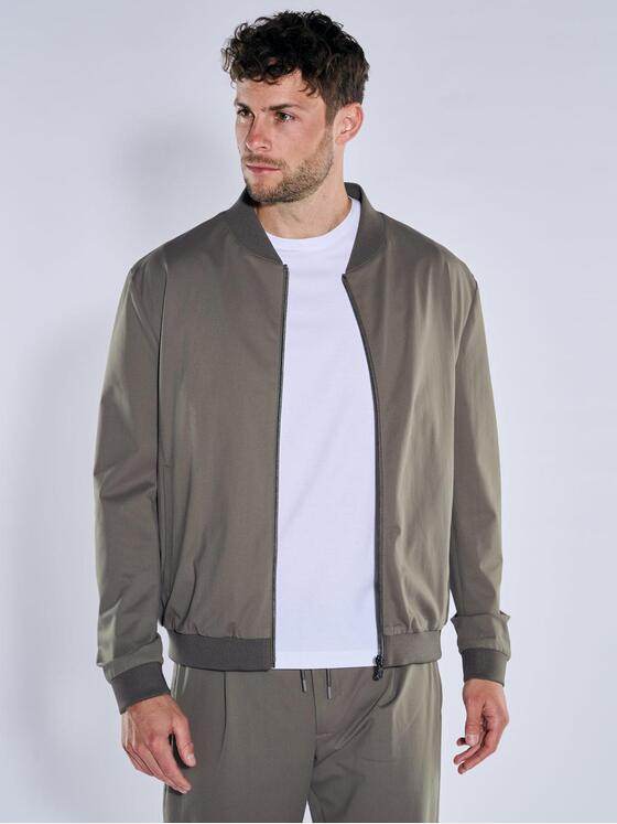 emilio adani Herren Blouson-Jacke Beige 39130