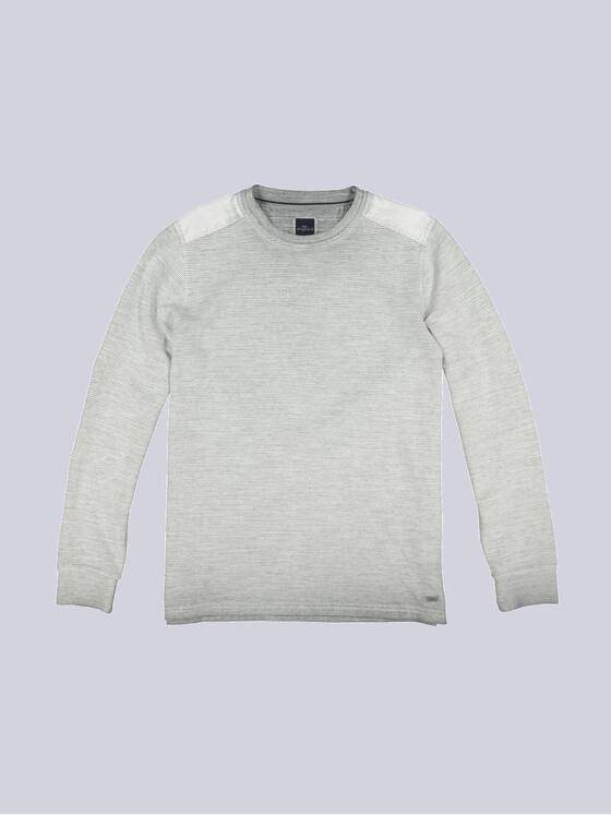 engbers Herren Langarm-Shirt strukturiert Grau 36358