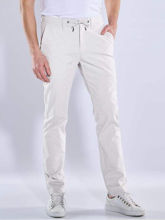 ENGBERS GERMANY Herren Chino mit Tunnelzug Beige 38748