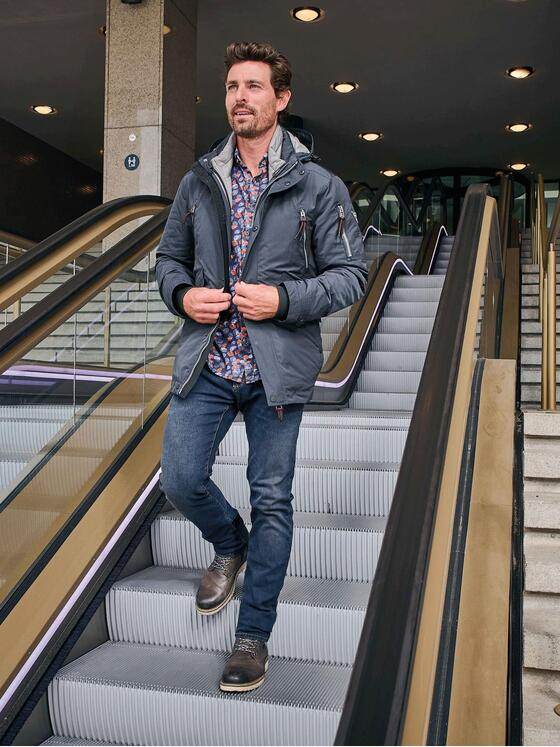 engbers Herren 2 in 1 Funktionsjacke Saphirblau 31856