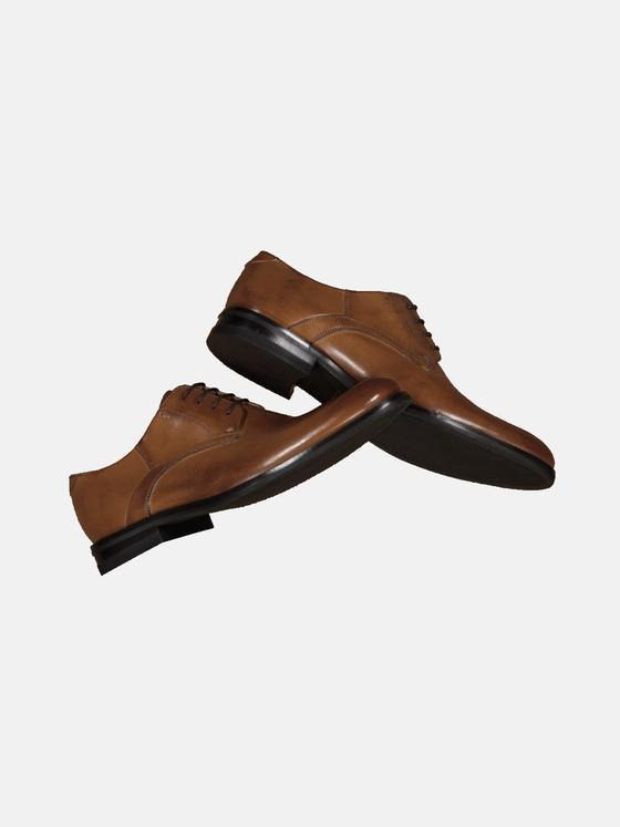 engbers Herren Halbschuh aus Leder Braun 35713