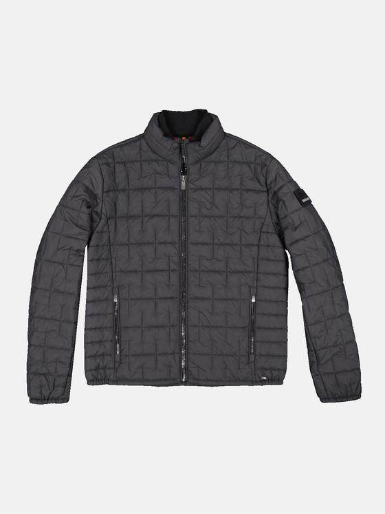 emilio adani Herren Steppjacke regular Grau 34216