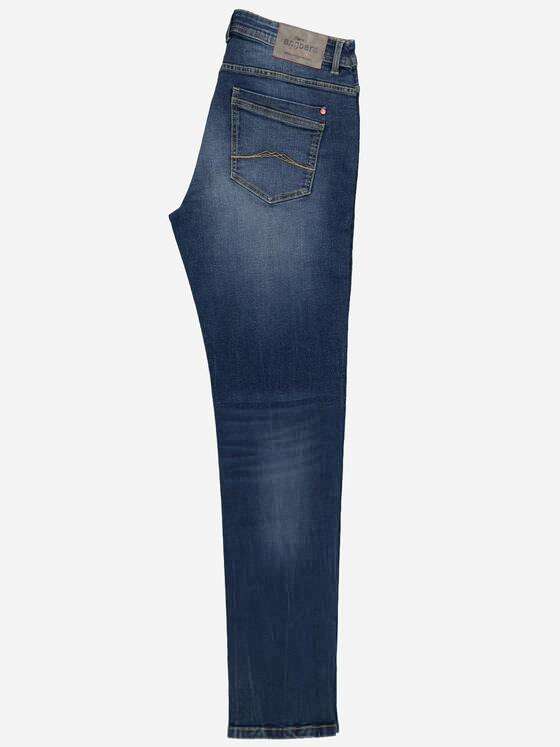 engbers Herren Super-Stretch-Jeans regular Blau 37191