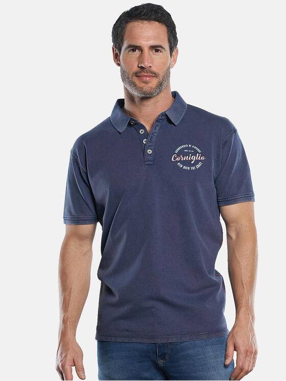 engbers Herren Poloshirt Saphirblau 29808