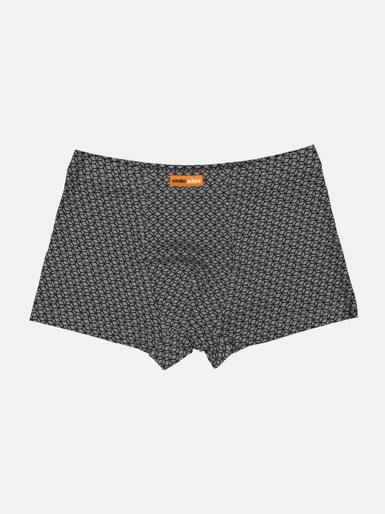 emilio adani Herren Boxershort gemustert Schwarz 34871