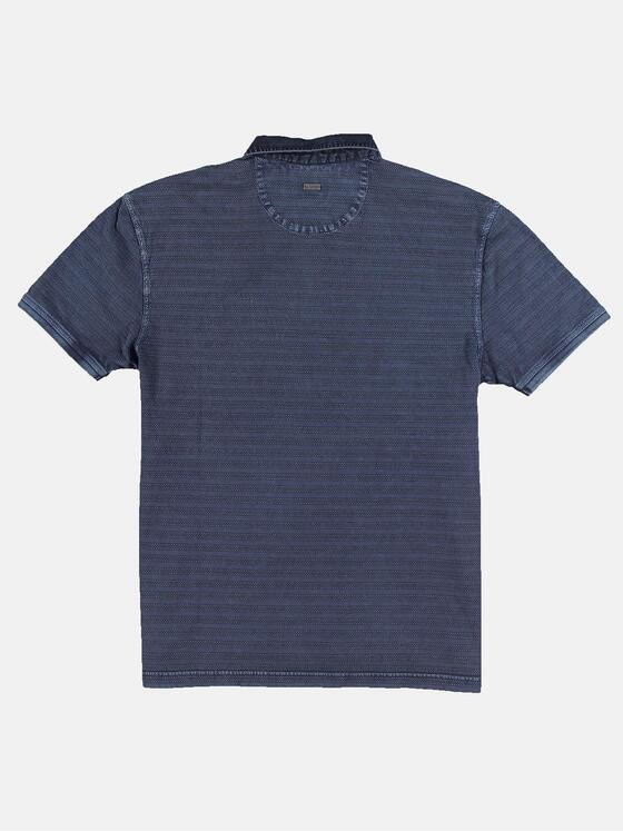 engbers Herren Poloshirt gestreift Blau 31634