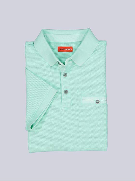 emilio adani Herren Poloshirt Türkis 38957