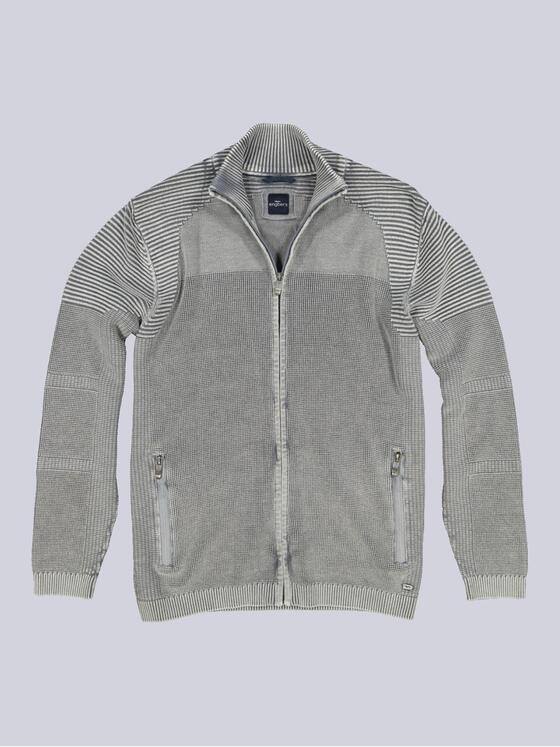 engbers Herren Strickjacke regular Grau 35337