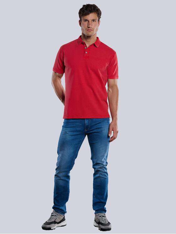 engbers Herren Polo-Shirt Feuerrot 33430