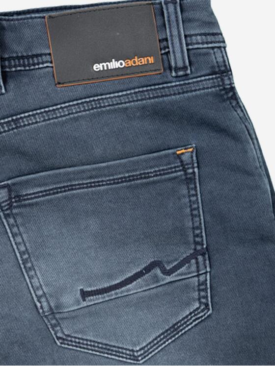 emilio adani Herren Bermuda regular Blau 36646
