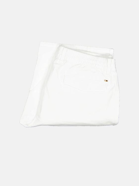 emilio adani Herren Cargo Shorts mit lässigen Details Weiß 33194