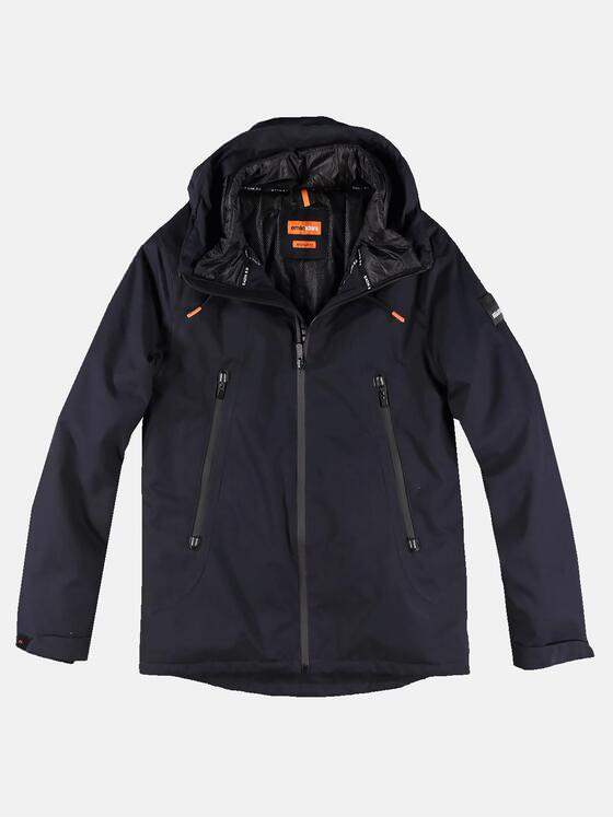 emilio adani Herren wasserdichte Funktionsjacke Blau 30157