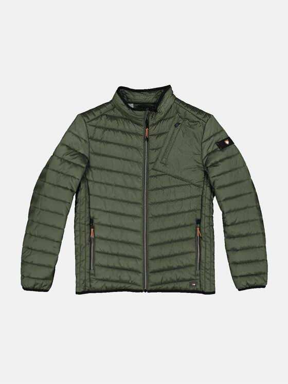 emilio adani Herren Steppjacke slim fit Grün 34290