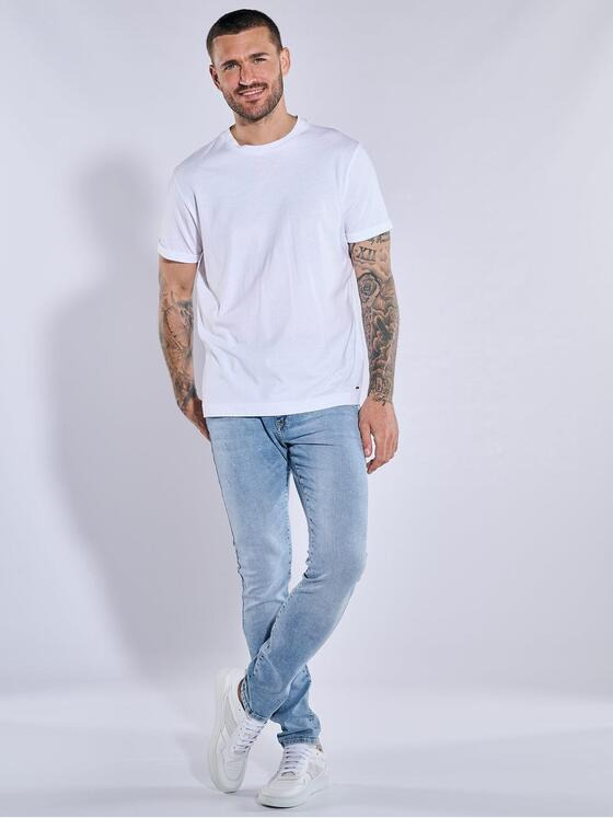 emilio adani Herren Super-Stretch-Jeans slim fit Blau 36887
