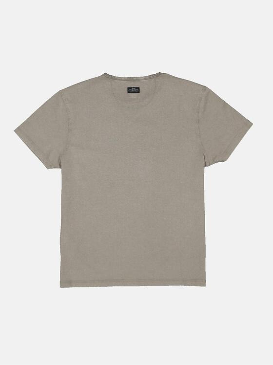 engbers Herren T-Shirt regular Beige 35121