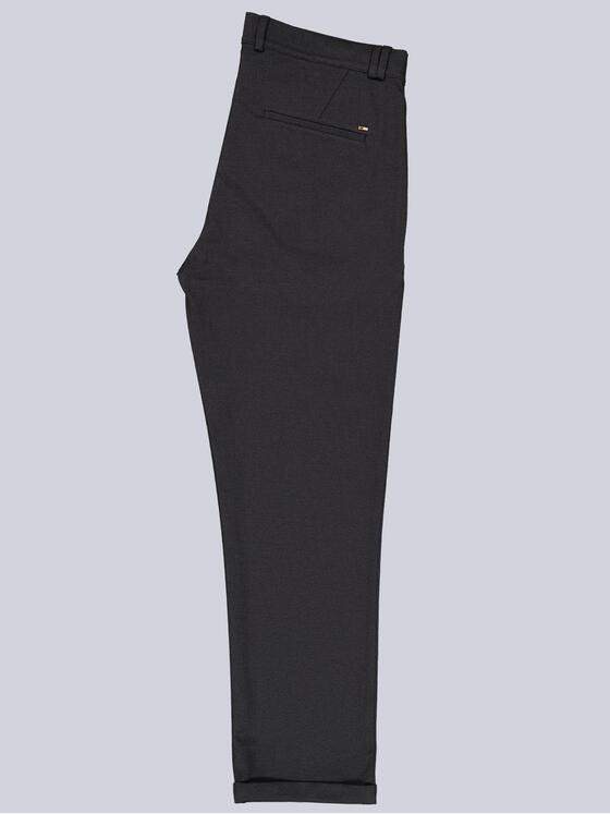 emilio adani Herren Chino regular Schwarz 39881