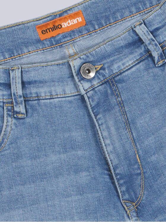 emilio adani Herren Sportive 5-Pocket-Shorts Hellblau 40601