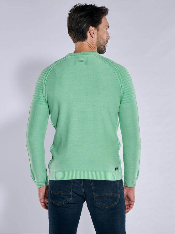 engbers Herren Pullover strukturiert Hellgruen 38145