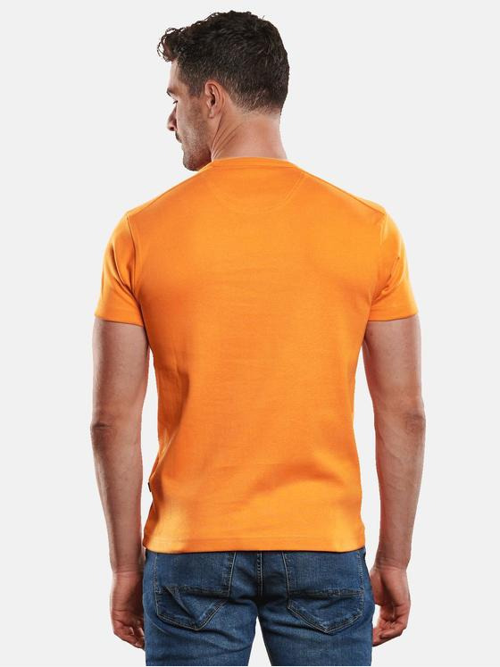 engbers Herren Basic-Shirt "My Favorite" Reinorange 33079