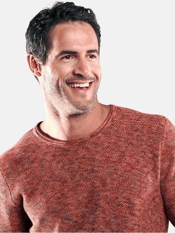 engbers Herren Softer Baumwollpullover Gelborange 29290