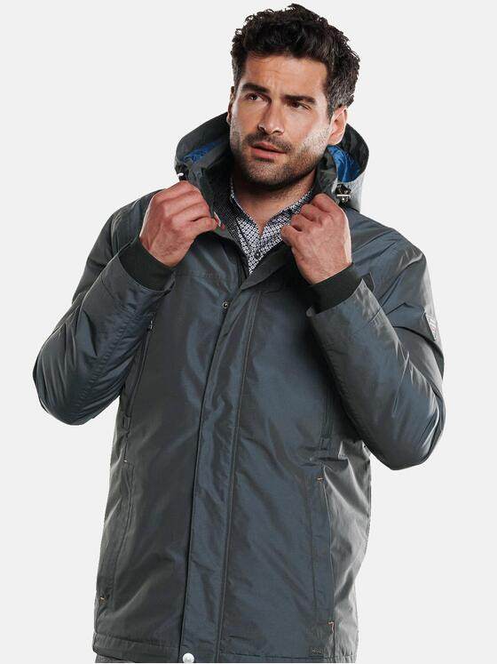 engbers Herren Funktionsjacke mit abnehmbarer Kapuze Türkis 31857