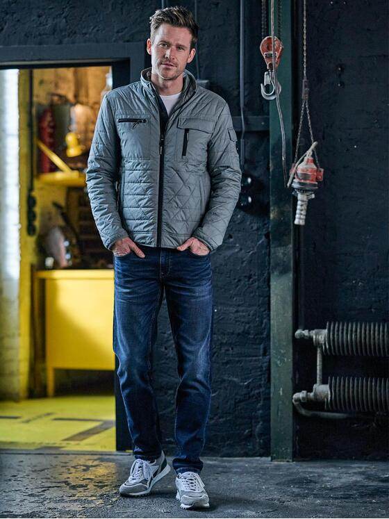 engbers Herren Steppjacke regular Khaki 38244