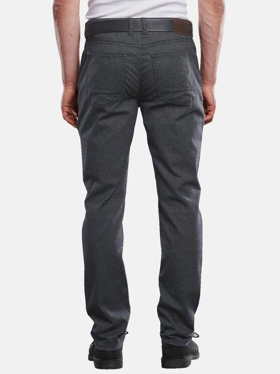 engbers Herren Hose gemustert Anthrazit 31866