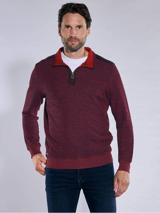 engbers Herren Sweatshirt regular Rot 37743
