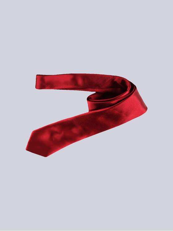 engbers Herren Krawatte uni Feuerrot 38848