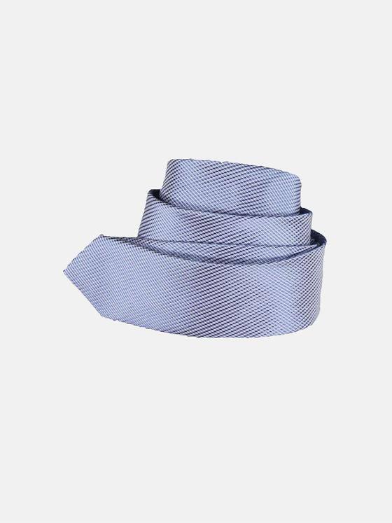 emilio adani Herren Qualitativ hochwertige Seidenkrawatte Blau 29410