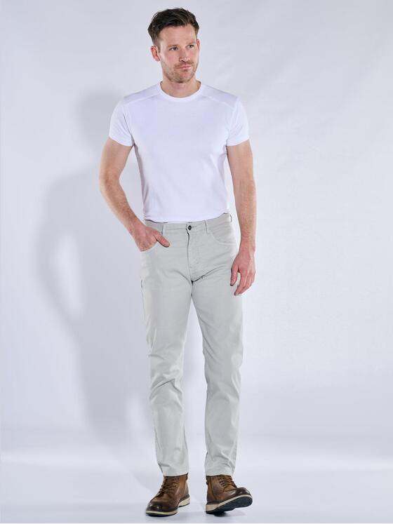 engbers Herren 5-Pocket-Hose regular Silbergrau 38263
