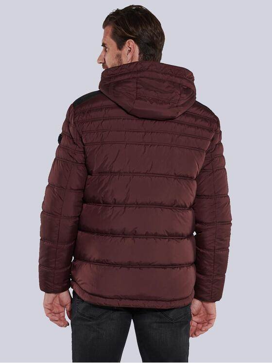 engbers Herren Jacke mit abnehmbarer Kapuze Rot 35518