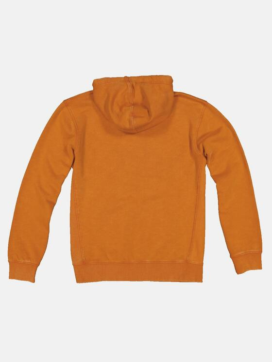 engbers Herren Sweatjacke mit Kapuze Orange 33153