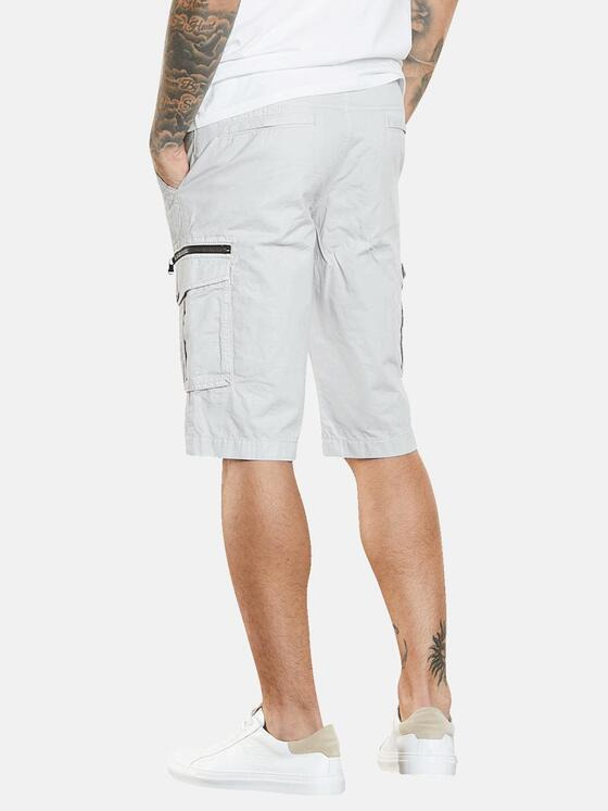 emilio adani Herren Cargo-Bermuda regular Grau 34663