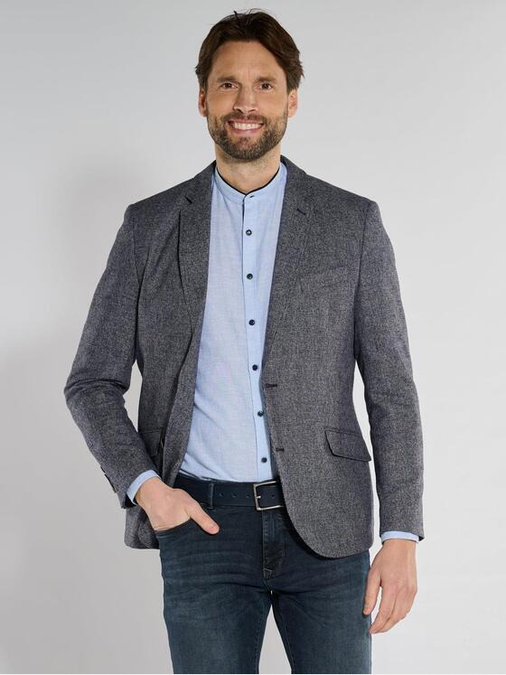 engbers Herren Freizeit-Sakko regular Blau 36554